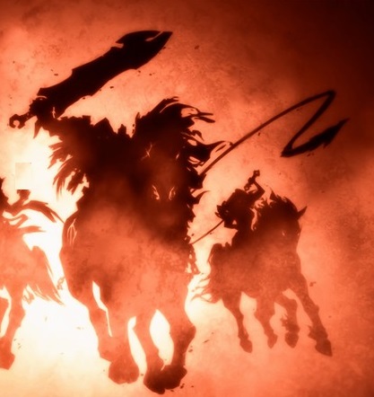 Le cavalier rouge